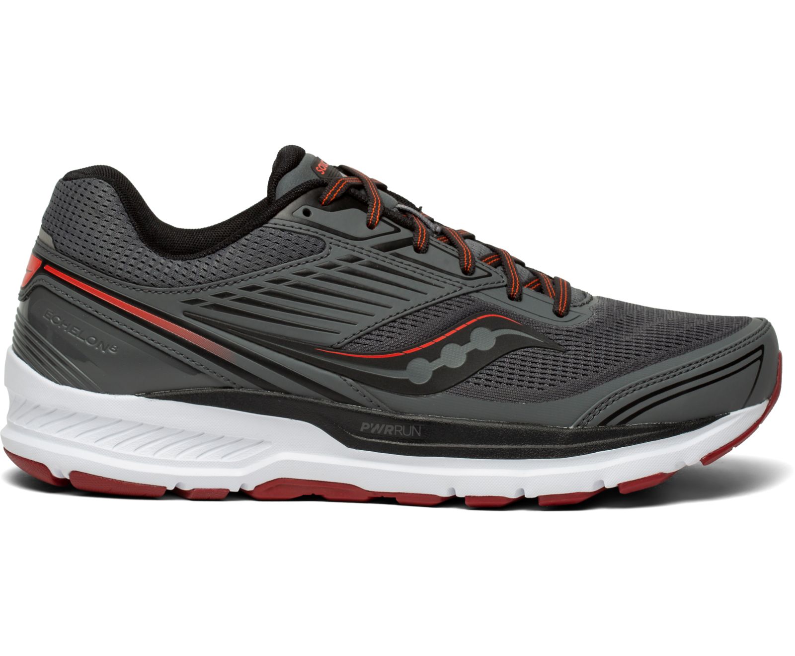 Saucony Echelon 8 Men\'s Running Shoes Grey | Canada 455DFMN